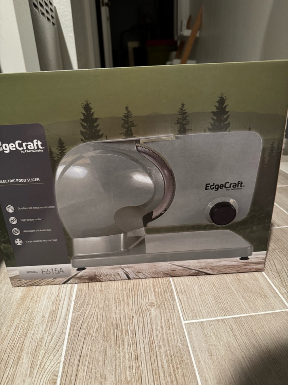 Craft EdgeCraft Electric Food Slicer in Silver and Black